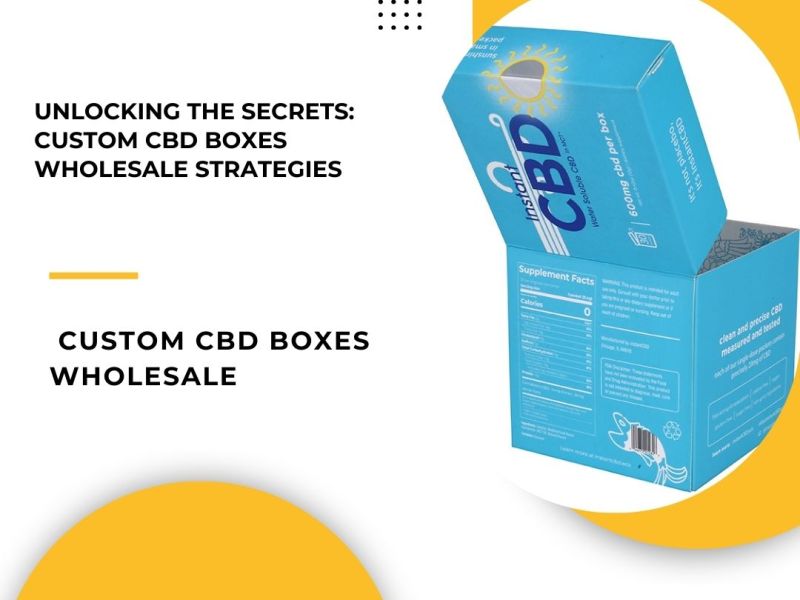 Wholesale CBD Display Boxes for&nbsp;Retailers